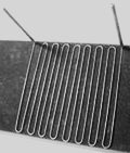 Multi shank or W heating element heater