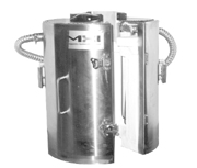 vertical split tube furnace