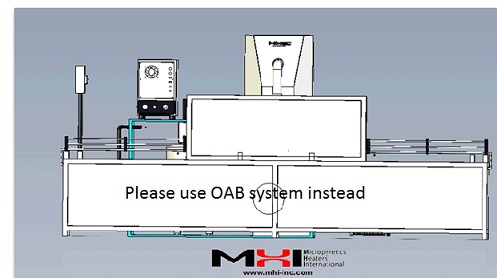 Please use OAB based system for water and energy saving where feasible
