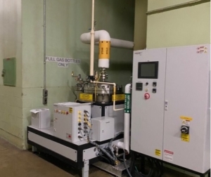 A 100- 500 Kg/hr instant steam generator for 24/7 industrial use