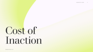 There is a cost of Climate Inaction